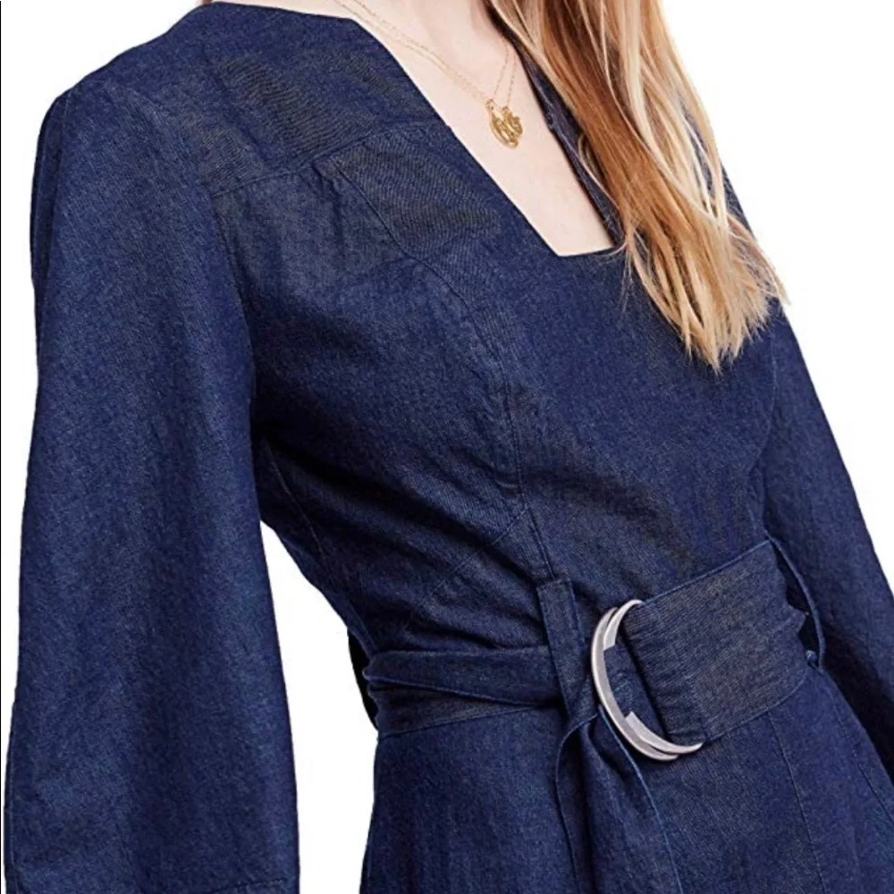 𝅺Free People Karmen Denim Dress